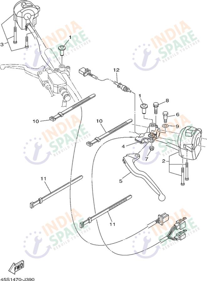HANDLE SWITCH & LEVER